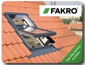 Деревянные мансардные окна среднеповоротные Fakro FTS U2 55*98