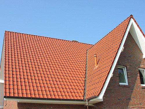 Керамическая черепица Roben Limburg красная ангобированная