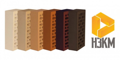 Новомосковский кирпич одинарный (красный персик)