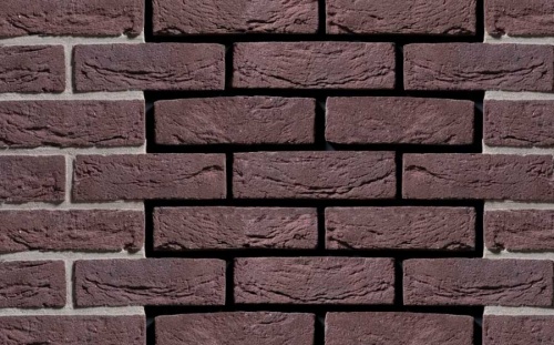 Кирпич ручной формовки ENGELS Aubergine, 215*100*65 мм