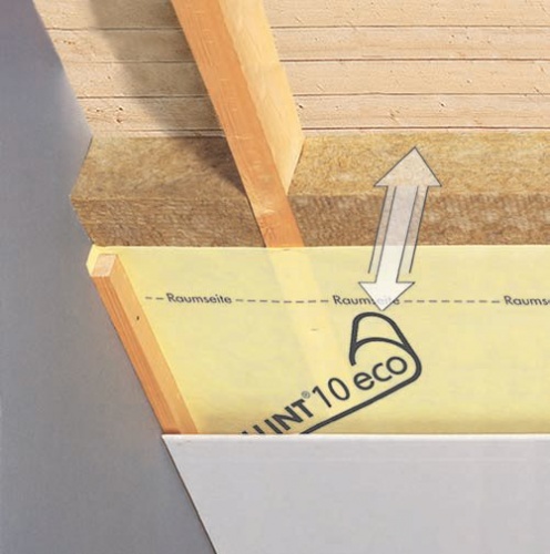 Пароизоляционная пленка Wallint 10 eco, 1,5×50m, KLOBER